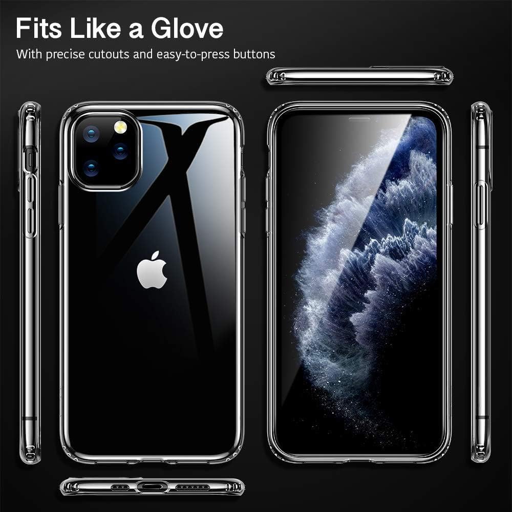 كڤر حماية PureArmor Shield من 90 Percent لهاتف IPhone 11 Pro | شفاف كڤر حماية PureArmor Shield من 90 Percent لهاتف IPhone 11 Pro | شفاف